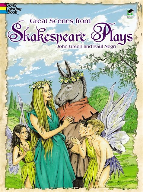 Full Download Great Scenes From Shakespeares Plays Dover Classic Stories Coloring Book 