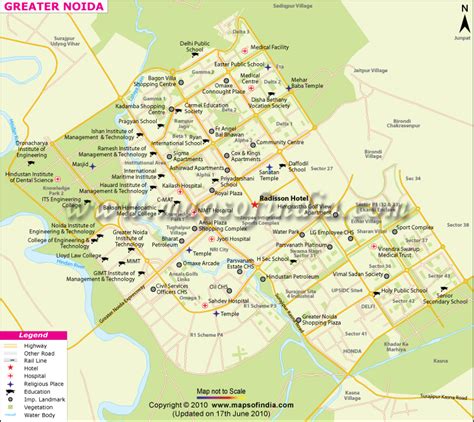 Greater Noida Map