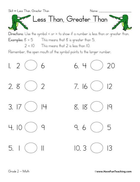 Greater Than Less Than Activity Live Worksheets Greater Than Kindergarten Worksheet - Greater Than Kindergarten Worksheet