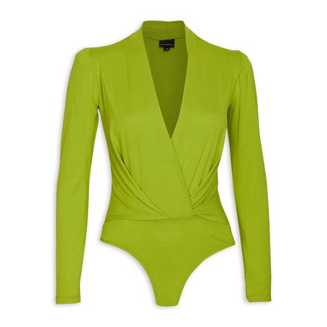 green bodysuit