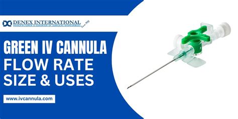 Green Cannula Size
