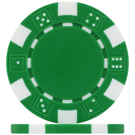 green casino poker chip france