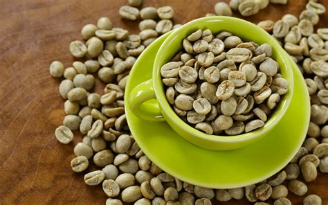 green coffee beans
