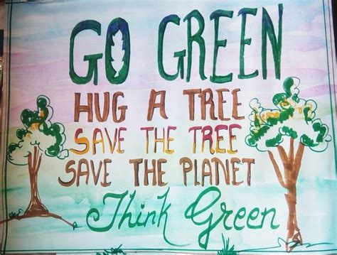 Green Day Slogan
