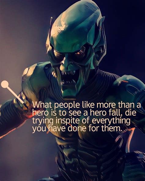 Green Goblin Quotes