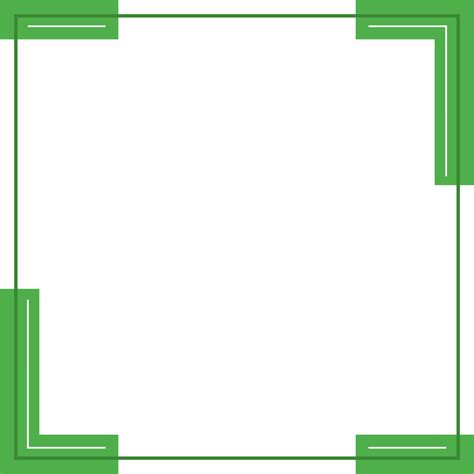 Green Line Border Powerpoint