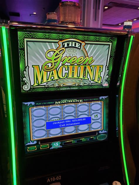 green machine slot machine