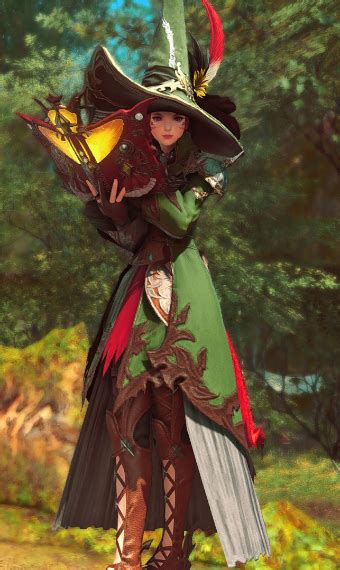 Green Mage Final Fantasy