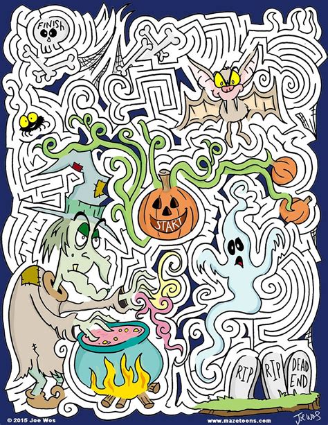 Green Monster Halloween Maze Halloween Mazes For Kids Halloween Maze For Kids - Halloween Maze For Kids