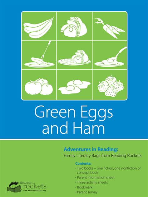 Read Green Eggs And Ham Reading Rockets 