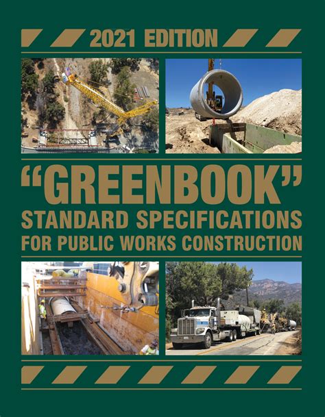 Greenbook Standard Specifications