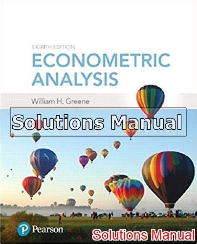 Full Download Greene Econometrics Solution Manual 