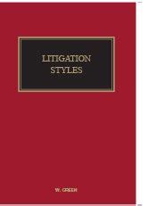 Full Download Greens Litigation Styles V 1 
