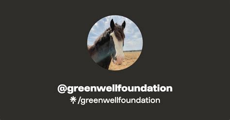 greenwellfoundation Instagram, Facebook Linktree