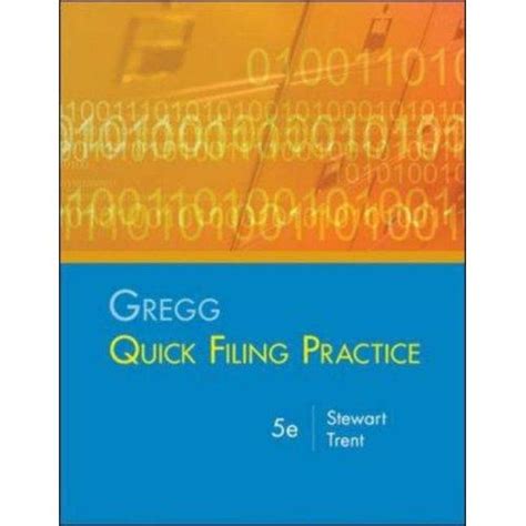 Read Gregg Quick Filing Practice Answer Key 