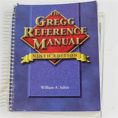 Read Online Gregg Reference Manual 9Th Edition 