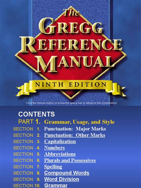 Read Gregg Reference Manual Canadian Edition 