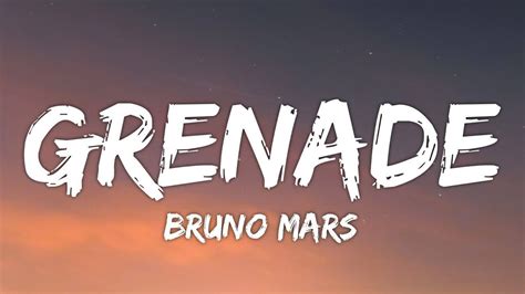 Grenade Lyrics