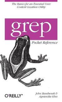 Grep Pocket Reference Pocket Reference Oreilly