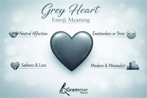 Grey Heart Meaning