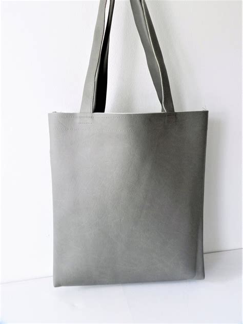Grey Tote Bag