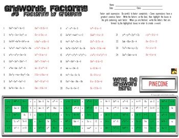 Gridwords Factoring