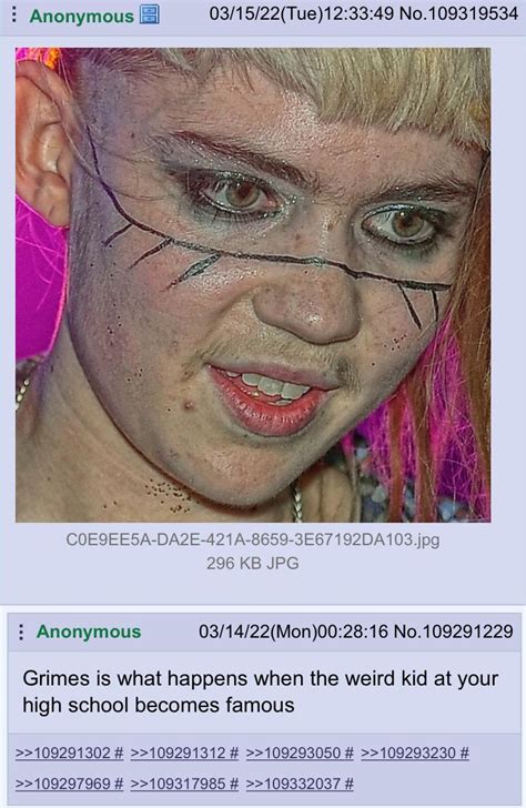 grimes 4chan leaked