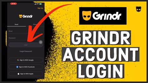 grindr desktop login account