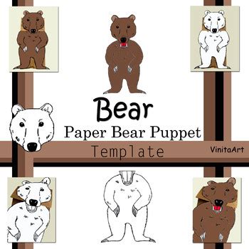 Read Online Grizzly Bear Paper Bag Puppet 