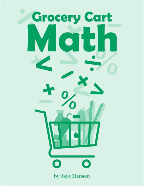 Grocery Math   Grocery Cart Math Common Sense Press - Grocery Math