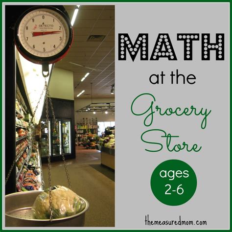 Grocery Store Math For Kids Ages 2 6 Grocery Math - Grocery Math
