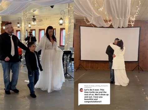 Groom Exposing Bride