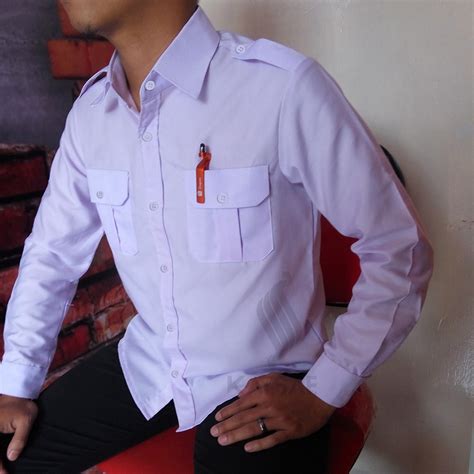 Grosir Baju Atasan Seragam Putih  Jual Harga Murah Baju Safety Baju Atasan Safety - Grosir Baju Atasan Seragam Putih