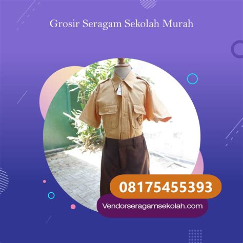 Grosir Baju Seragam Sekolah Surabaya  08175455393 Toko Jual Grosir Seragam Sekolah Surabaya Toko - Grosir Baju Seragam Sekolah Surabaya