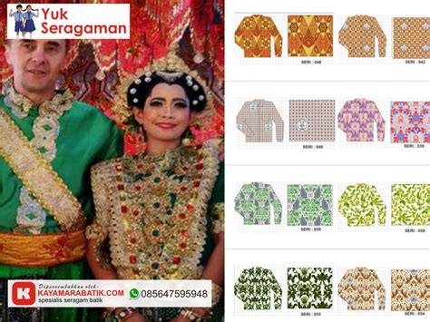 Grosir Batik Seragam Pernikahan 085647595948 Kayamara Batik Grosir Batik Seragam Cikarang - Grosir Batik Seragam Cikarang