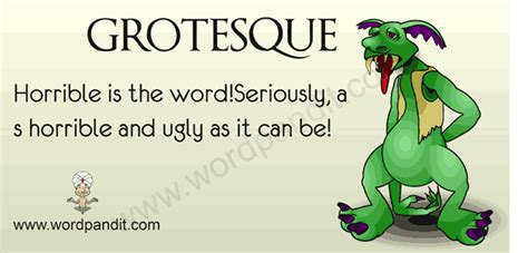 Grotesque Meaning