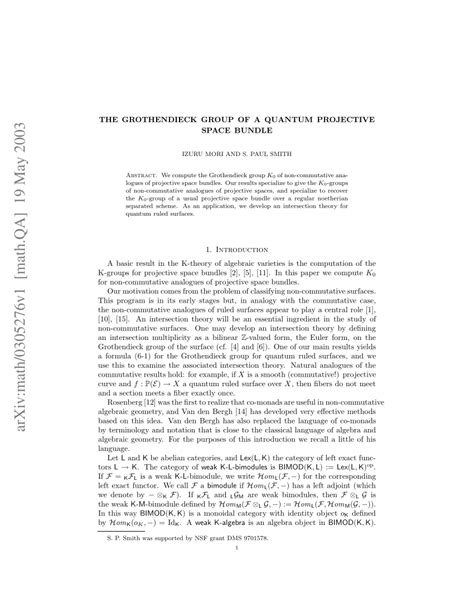 Read Online Grothendieck Brations And Classifying Spaces Arxiv 