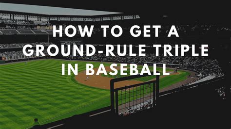 ground rule triple