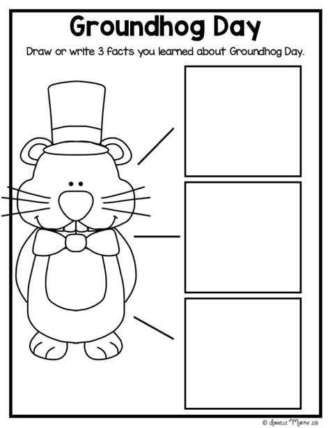 Groundhog Day Activities First Grade Hip Hip Hooray Groundhog Day For First Grade - Groundhog Day For First Grade