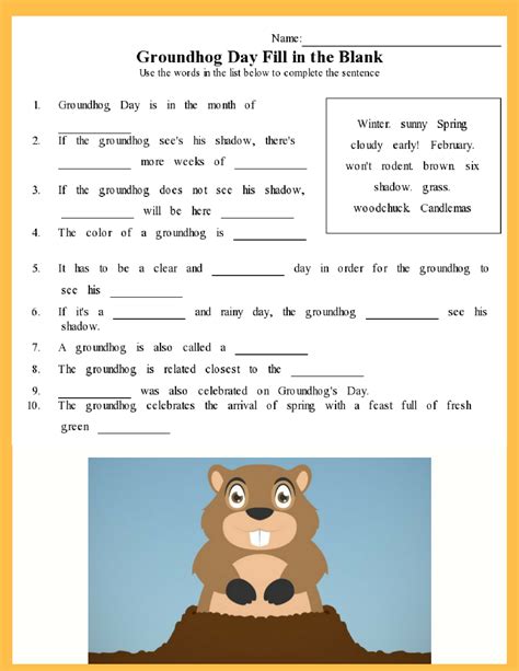 Groundhog Day Math Worksheets   Groundhog Day Printable Worksheets The Teacher X27 S - Groundhog Day Math Worksheets