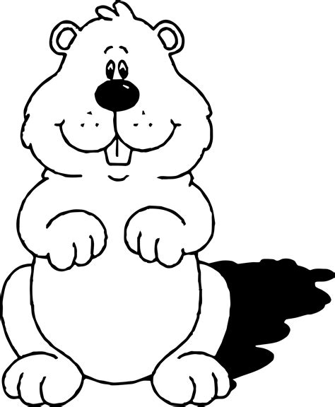 Groundhogs Coloring Pages Free Coloring Pages Ground Hog Coloring Page - Ground Hog Coloring Page