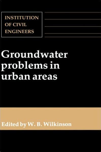 Read Groundwater Problems In Urban Areas Hardback 