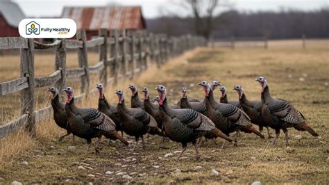 Group Of Turkeys