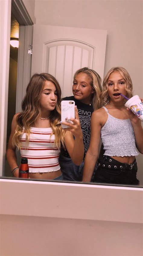 group selfies nude