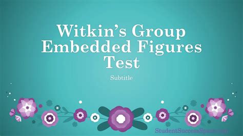 Full Download Group Embedded Figures Test Free Download 