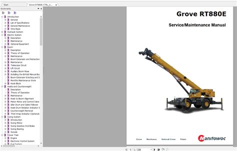 Full Download Grove Crane Service Manual Rt 880 