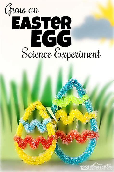Grow An Easter Egg Science Experiment And Activities Preschool Easter Science Activities - Preschool Easter Science Activities