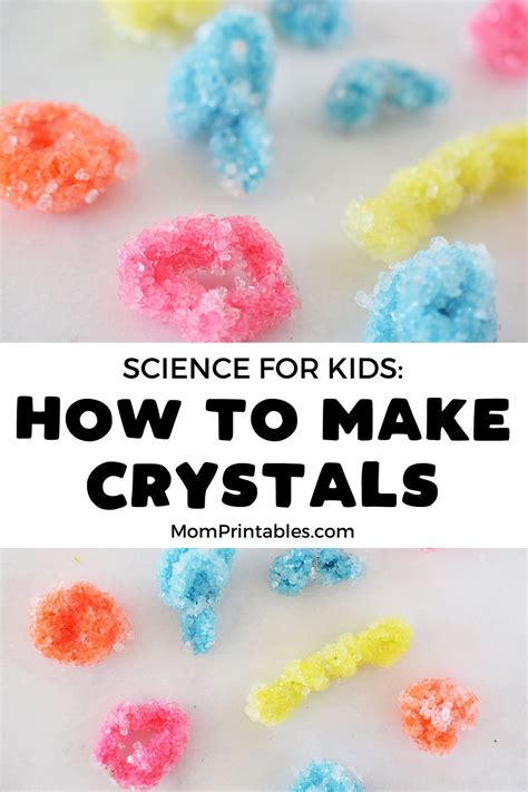 Growing Crystals Science Project Education Com Science Experiments Growing Crystals - Science Experiments Growing Crystals