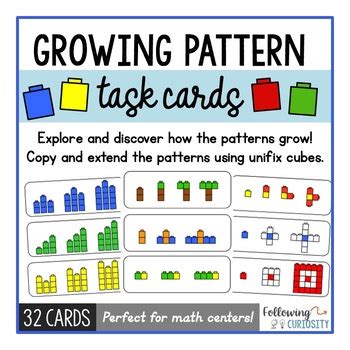 Growing Patterns 1st Grade   First Grade Math Patterns 8211 Patterns Gallery - Growing Patterns 1st Grade