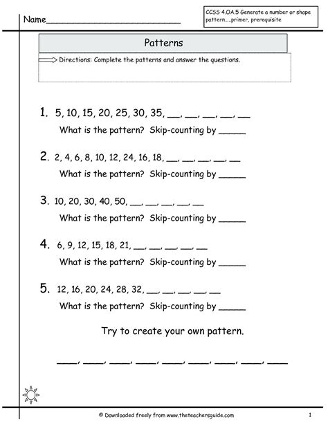 Growing Patterns Worksheets Db Excel Com Patterns Worksheet 4th Grade - Patterns Worksheet 4th Grade